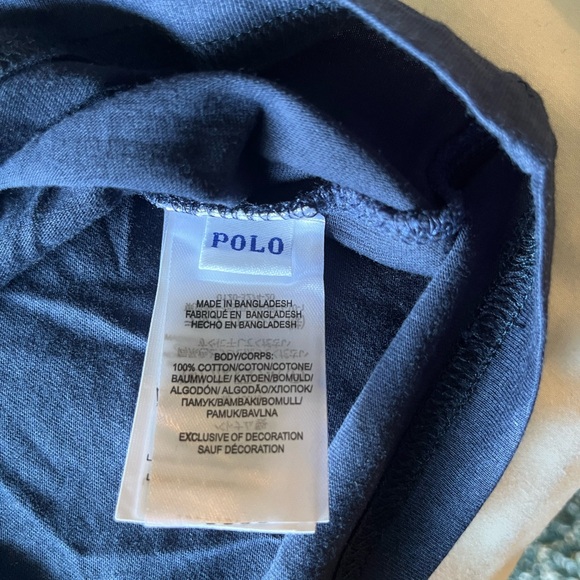 Polo Ralph Lauren Deep Blue Men’s T-Shirt – Size L - Picture 3 of 4